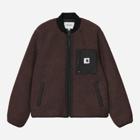 Carhartt WIP Women's Janet Fleece Liner - Palisander/Black Carhartt WIP Women's Janet Fleece Liner - Palisander/Black