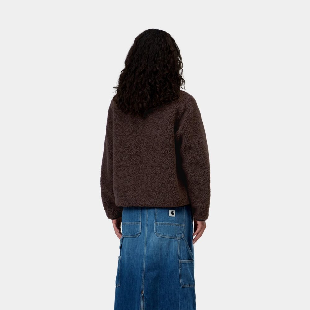 Carhartt WIP Women's Janet Fleece Liner - Palisander/Black Carhartt WIP Women's Janet Fleece Liner - Palisander/Black