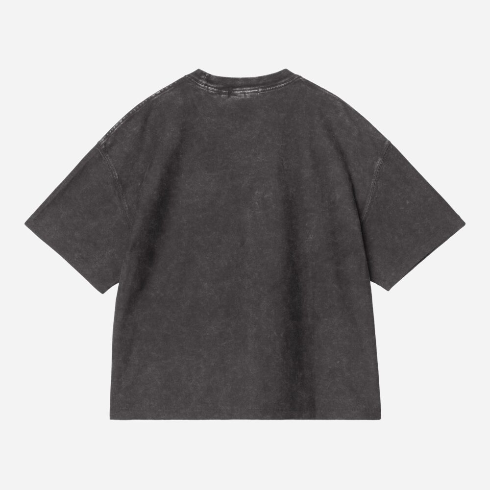 Carhartt WIP Women's Lambert Tee - Black/Moon Wash Carhartt WIP Women's Lambert Tee - Black/Moon Wash
