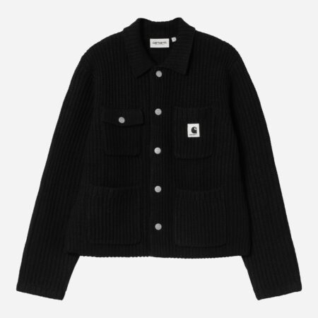 Carhartt WIP Women's Michigan Knitted Sweater - Black Carhartt WIP Women's Michigan Knitted Sweater - Black