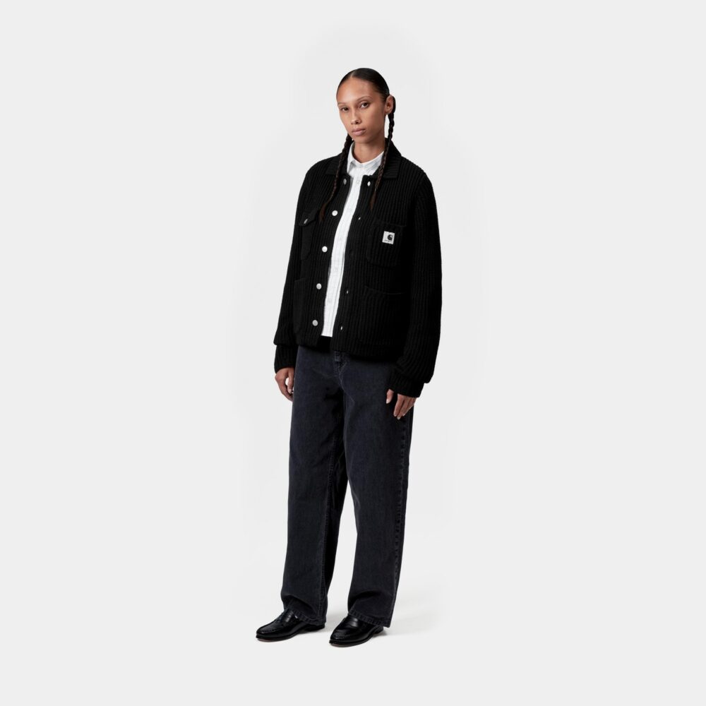Carhartt WIP Women's Michigan Knitted Sweater - Black