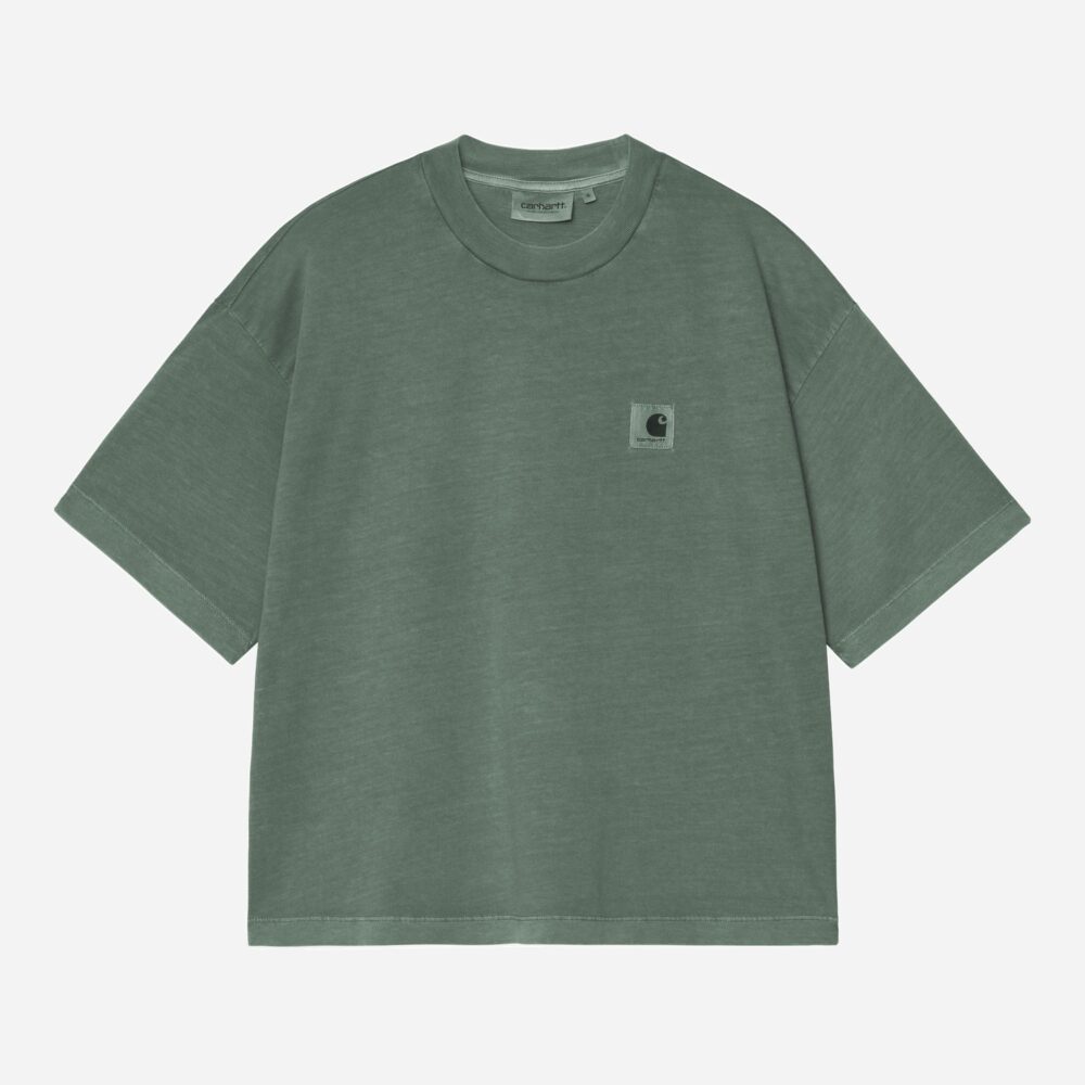Carhartt WIP Women's Nelson Tee - Dark Scarab/Garment Dyed Carhartt WIP Women's Nelson Tee - Dark Scarab/Garment Dyed
