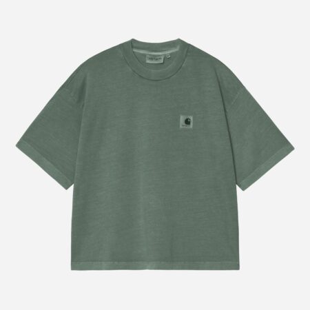 Carhartt WIP Women's Nelson Tee - Dark Scarab/Garment Dyed Carhartt WIP Women's Nelson Tee - Dark Scarab/Garment Dyed