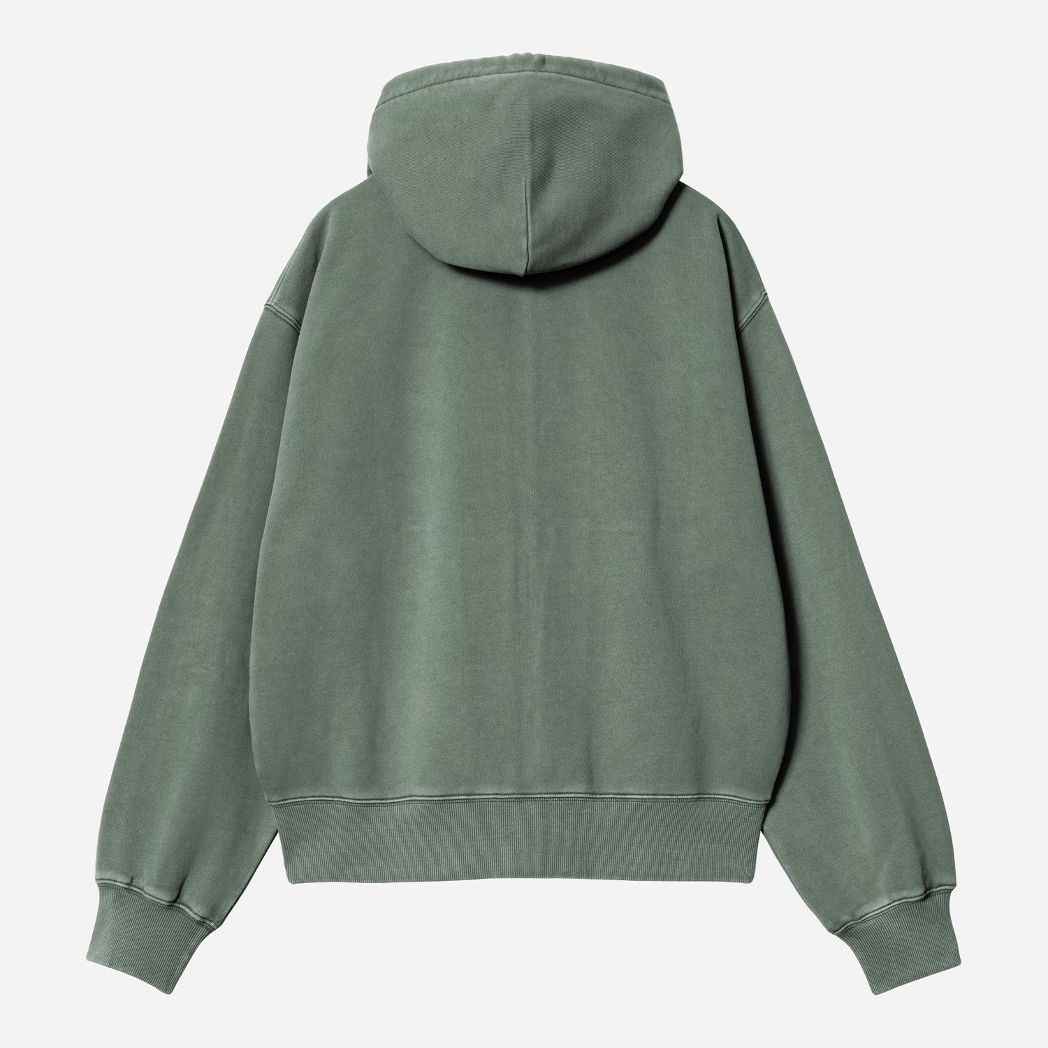 Carhartt WIP Women's Nelson Zip Hoodie - Dark Scarab/Garment Dyed