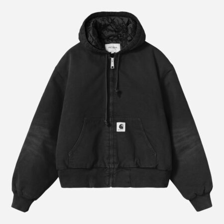 Carhartt WIP Women's OG Active Jacket - Black/Stone Canvas Carhartt WIP Women's OG Active Jacket - Black/Stone Canvas