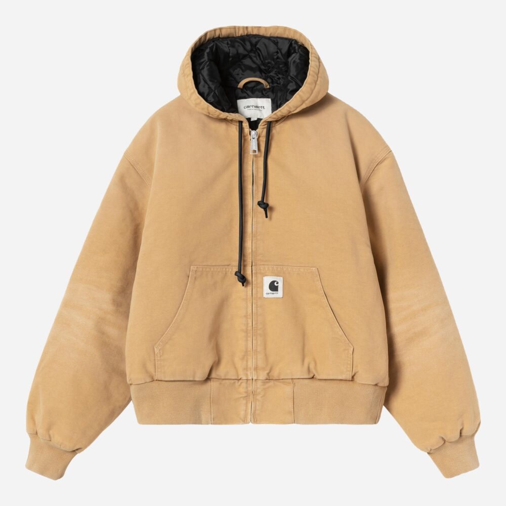 Carhartt WIP Women's OG Active Jacket - WIP Dusty Hamilton/Stone Canvas