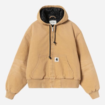 Carhartt WIP Women's OG Active Jacket - WIP Dusty Hamilton/Stone Canvas Carhartt WIP Women's OG Active Jacket - WIP Dusty Hamilton/Stone Canvas
