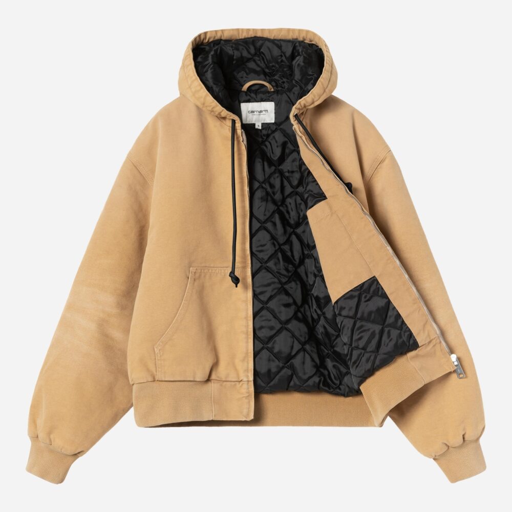 Carhartt WIP Women's OG Active Jacket - WIP Dusty Hamilton/Stone Canvas