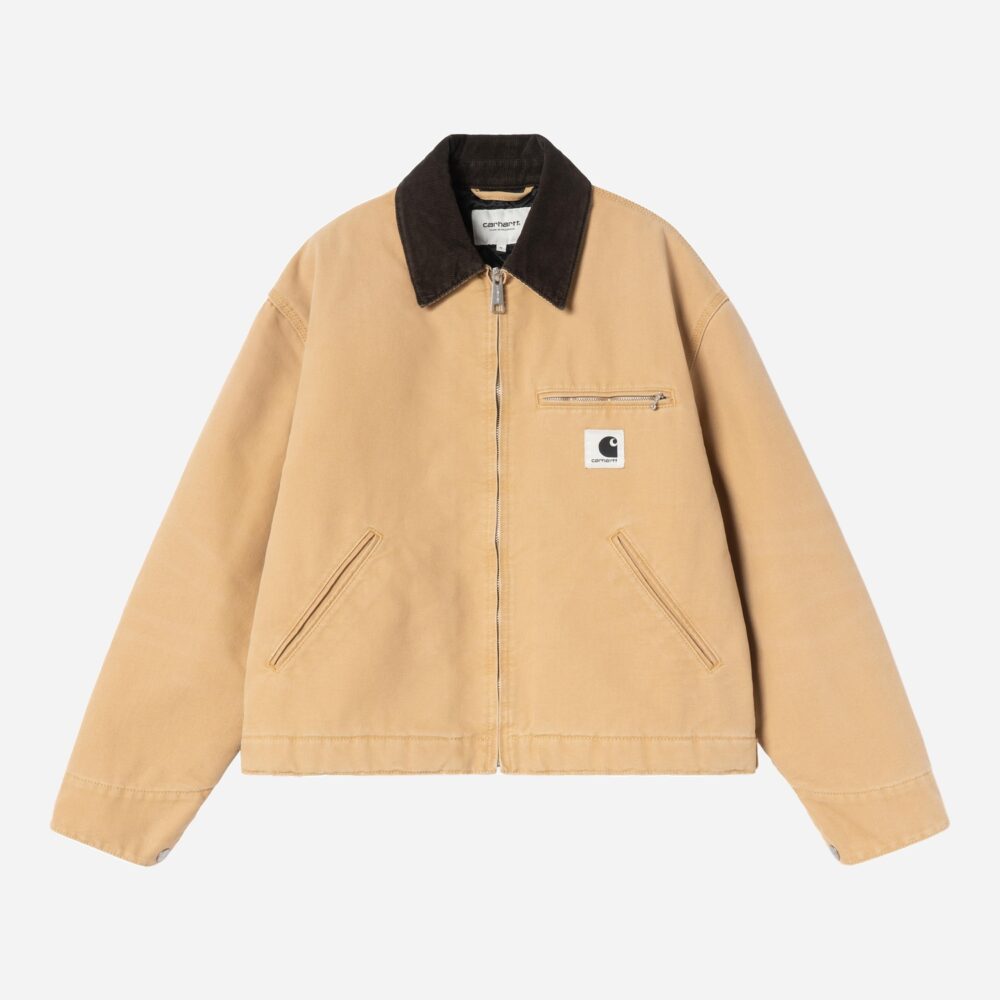Carhartt WIP Women's OG Detroit Jacket - WIP Dusty Hamilton/Tobacco Carhartt WIP Women's OG Detroit Jacket - WIP Dusty Hamilton/Tobacco