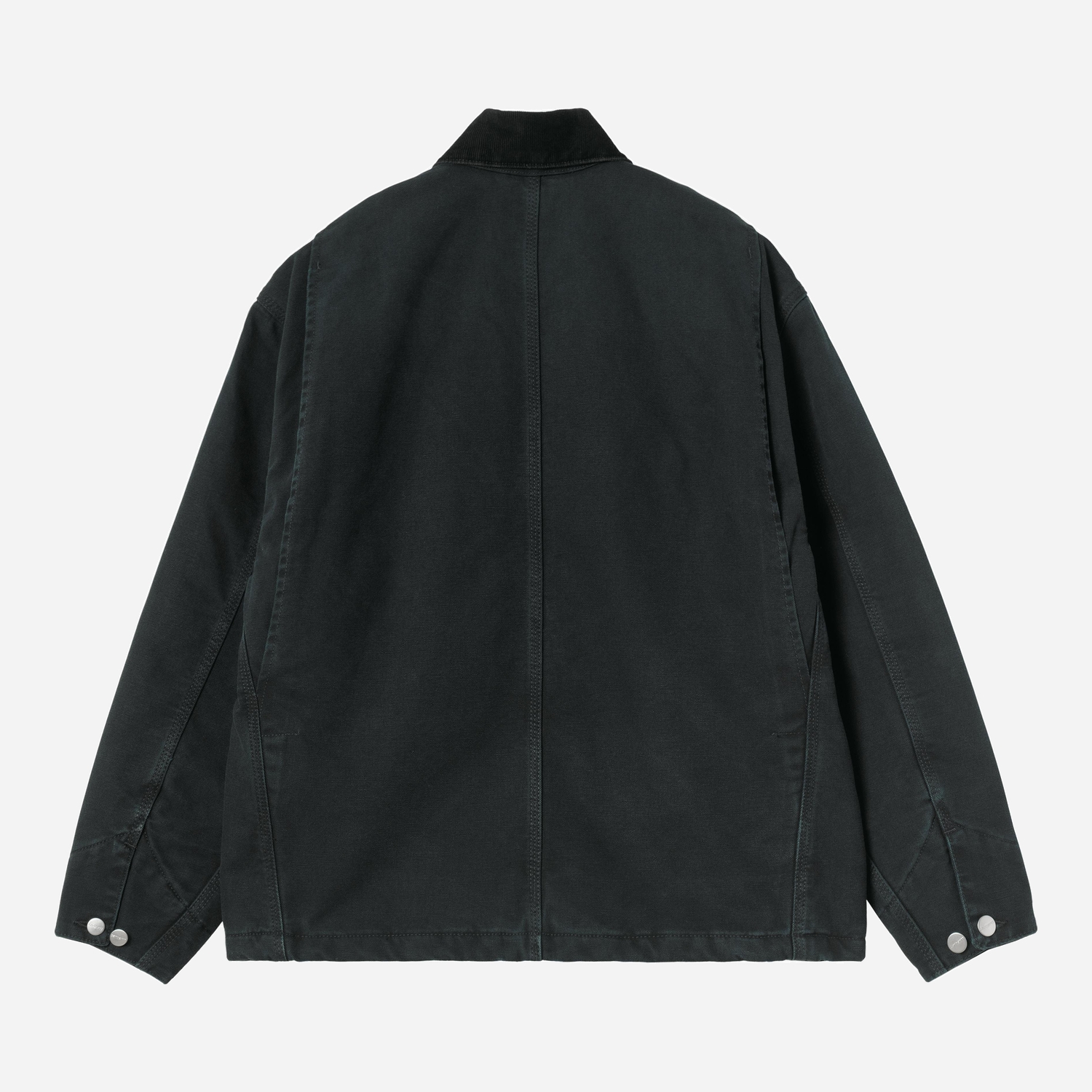 Carhartt WIP Women's OG Michigan Coat - Black/Black/Stone Canvas