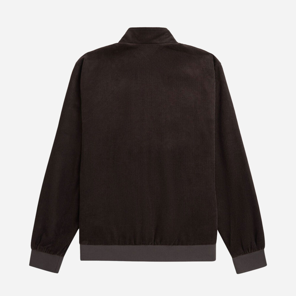 Fred Perry Cord Brentham Jacket - Rich Brown