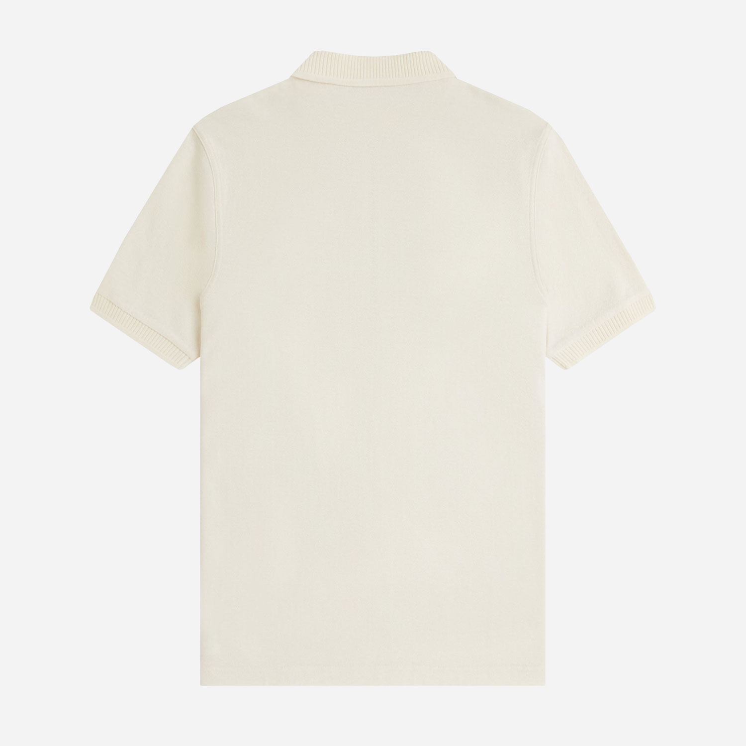 Fred Perry Crepe Pique Polo - Ecru
