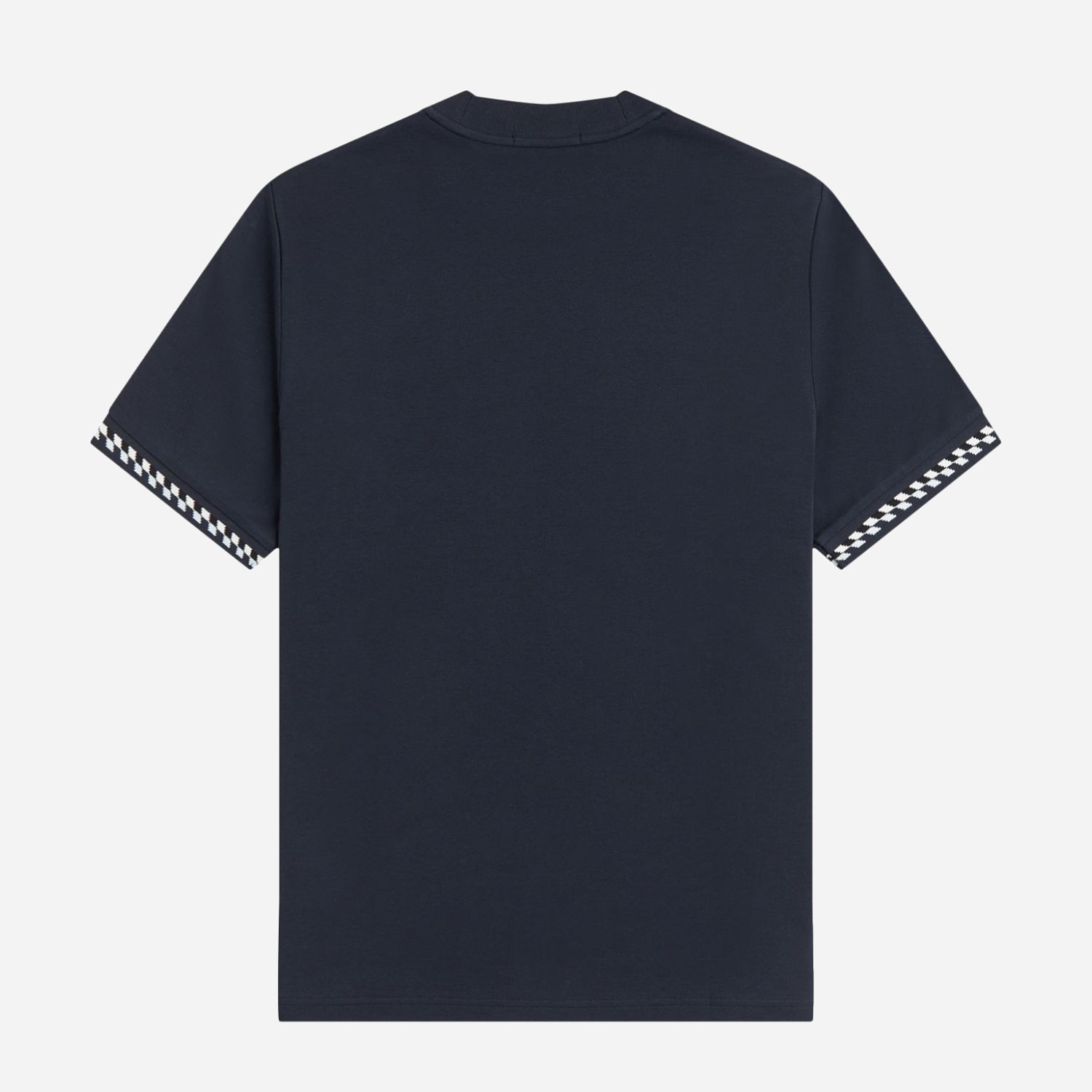 Fred Perry Jacquard Cuff Tee - Navy