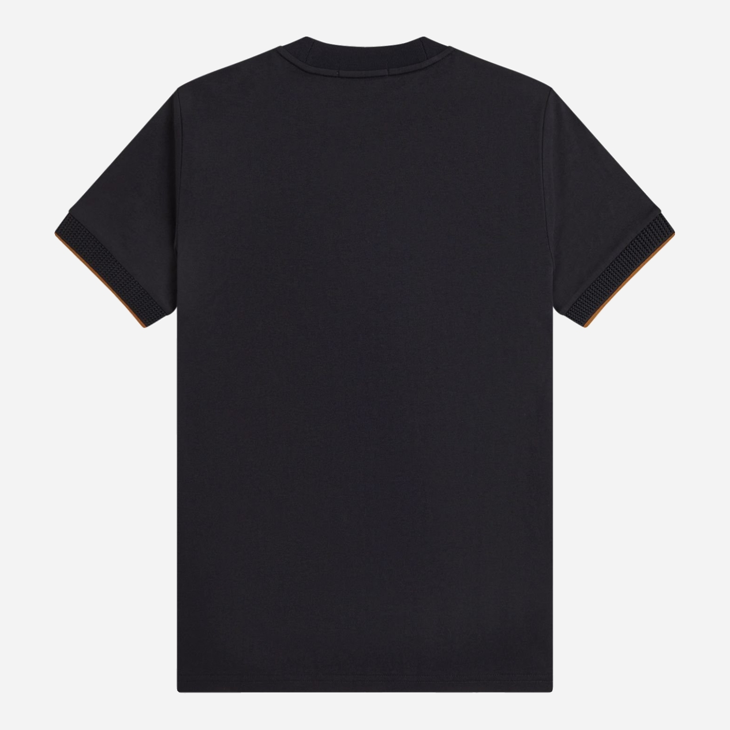 Fred Perry Mesh Cuff Tee - Black