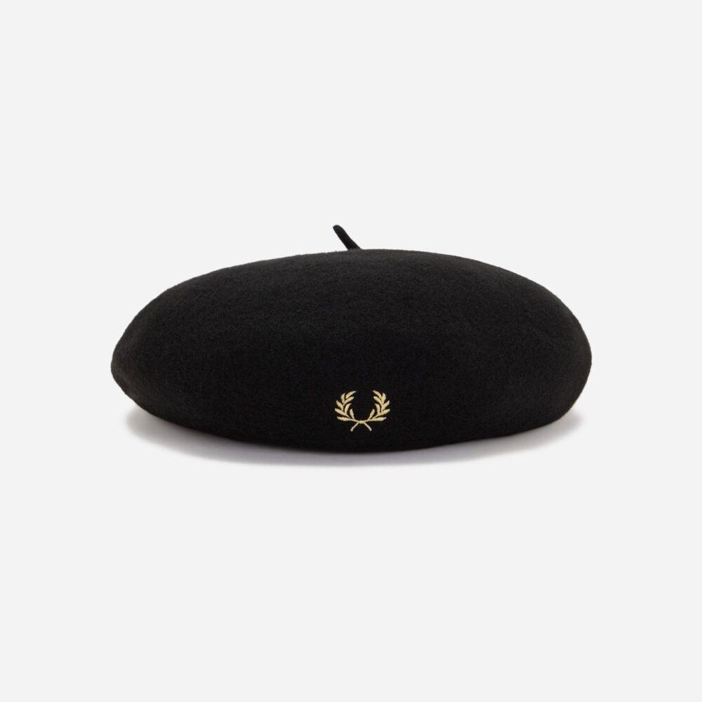 Fred Perry Women's x Amy Winehouse Beret - Black/Champagne Fred Perry Women's x Amy Winehouse Beret - Black/Champagne