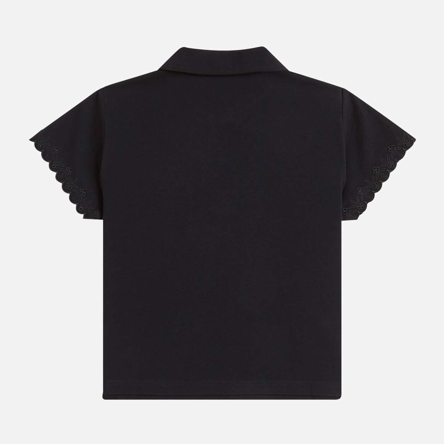 Fred Perry Women's x Amy Winehouse Embroidered Detail Polo - Black