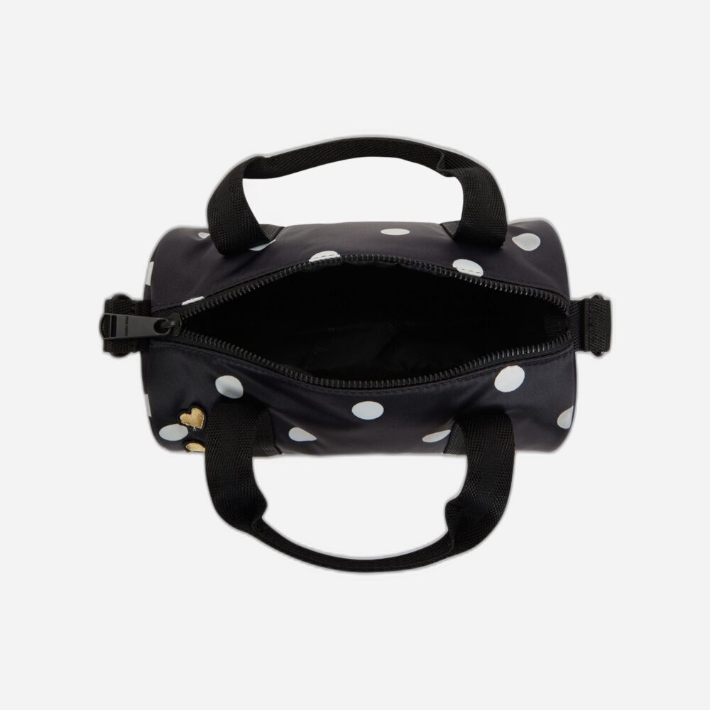 Fred Perry Women's x Amy Winehouse Polka Dot Amy Mini Barrel Bag - Black
