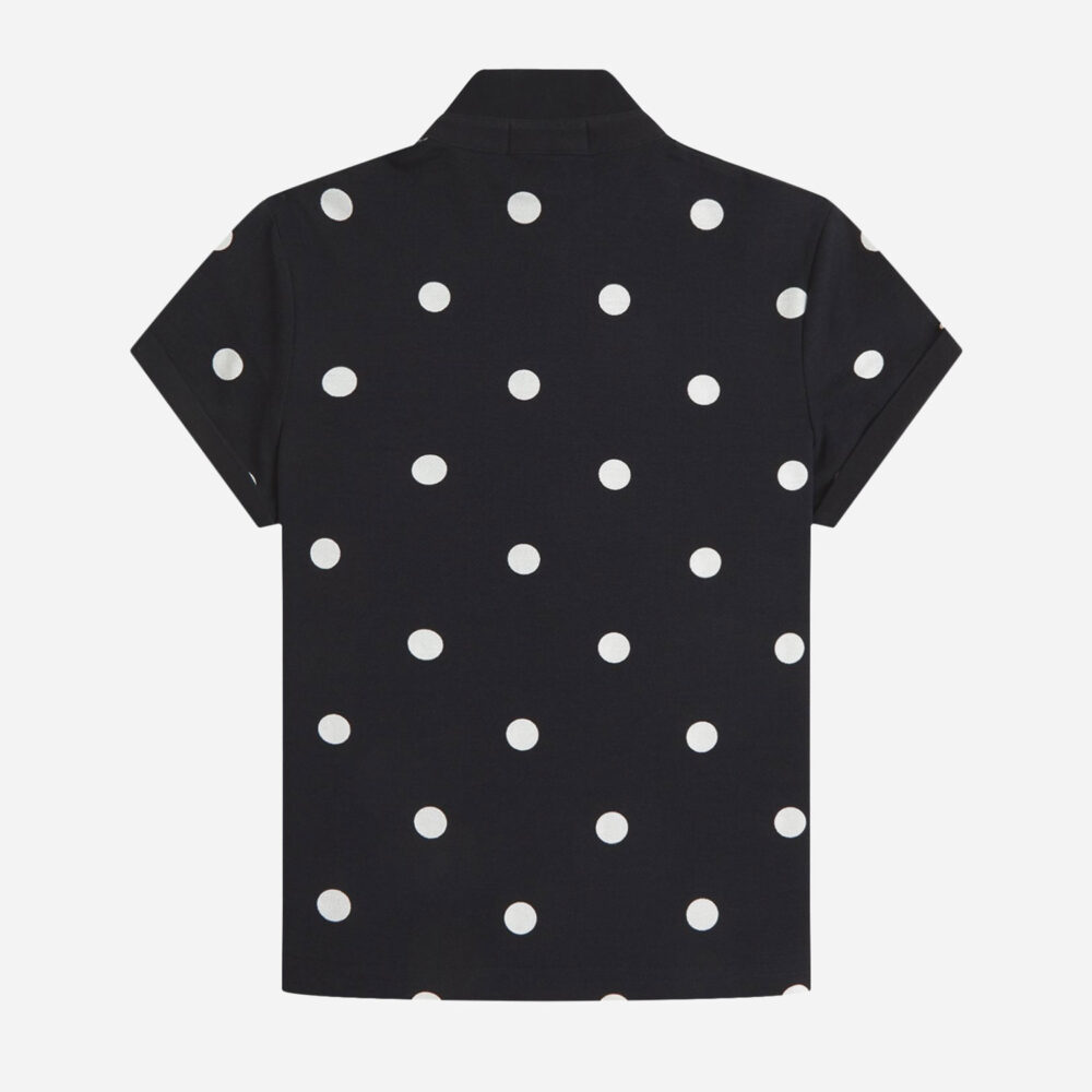 Fred Perry Women's x Amy Winehouse Polka Dot Polo - Black Fred Perry Women's x Amy Winehouse Polka Dot Polo - Black