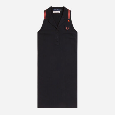 Fred Perry Women's x Amy Winehouse Sleeveless Pique Dress - Black Fred Perry Women's x Amy Winehouse Sleeveless Pique Dress - Black