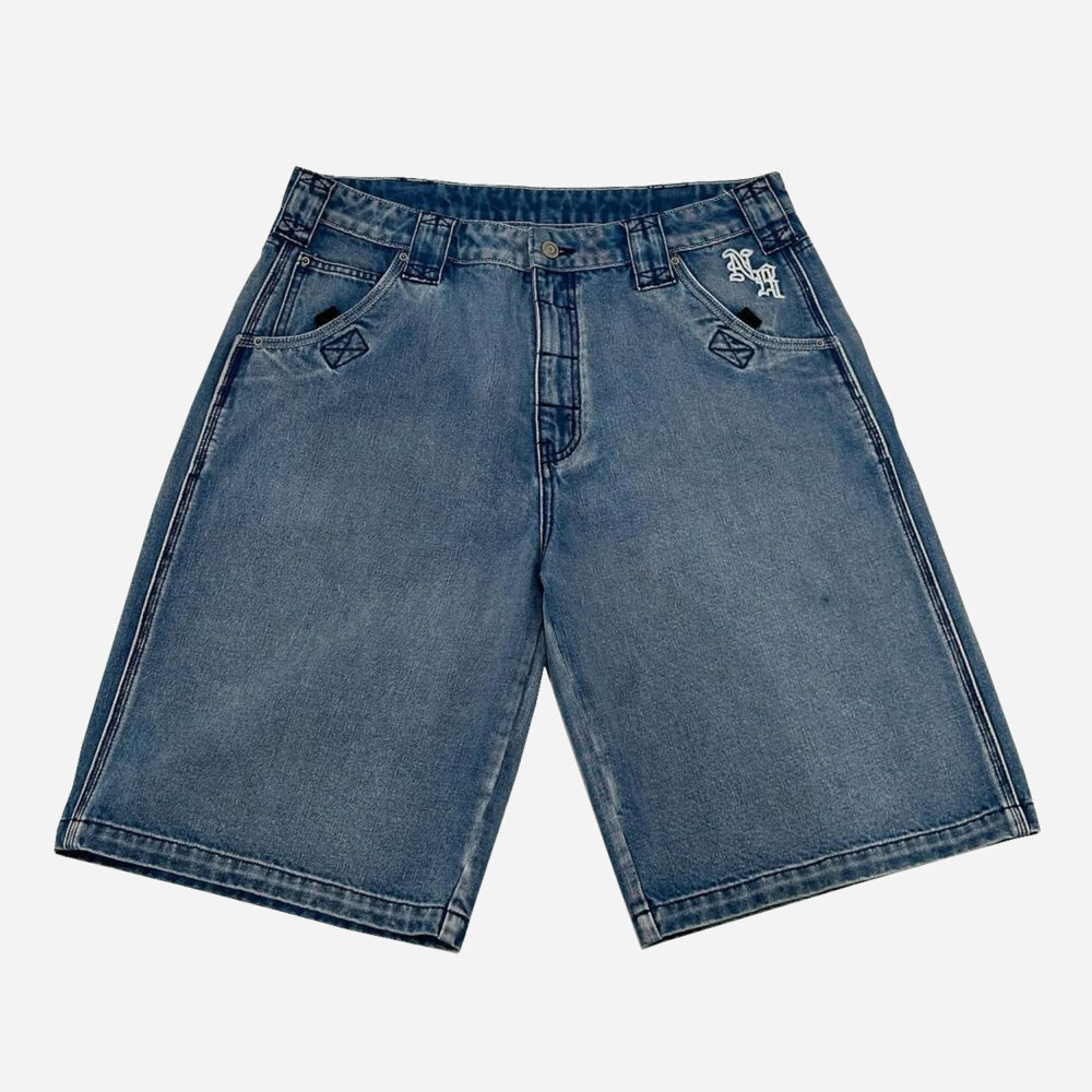 Non Refundable Tempo Loose Fit Jort - Black Denim Non Refundable Tempo Loose Fit Jort - Black Denim
