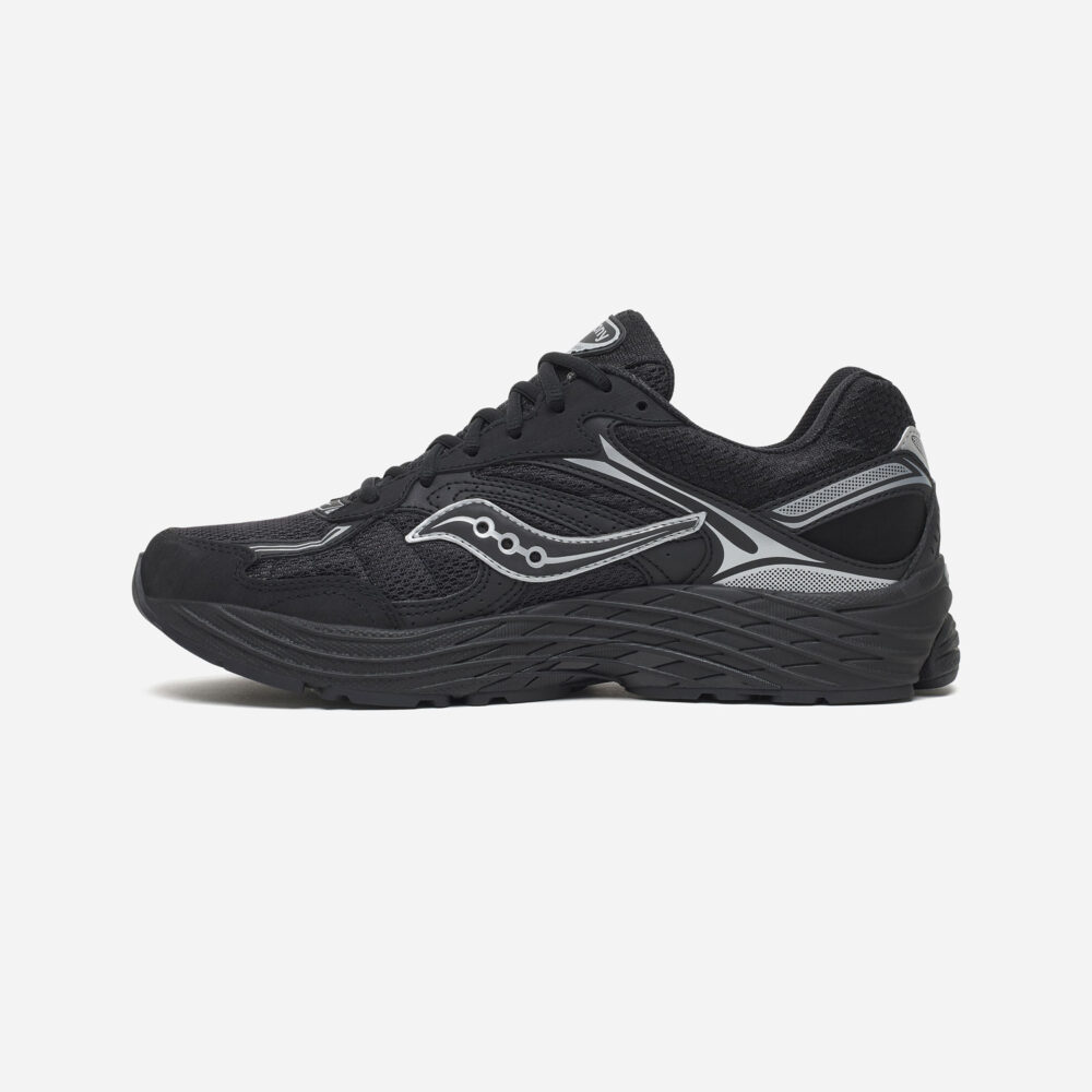 Saucony Progrid Omni 9 GTX Trainer - Black/Silver Saucony Progrid Omni 9 GTX Trainer - Black/Silver