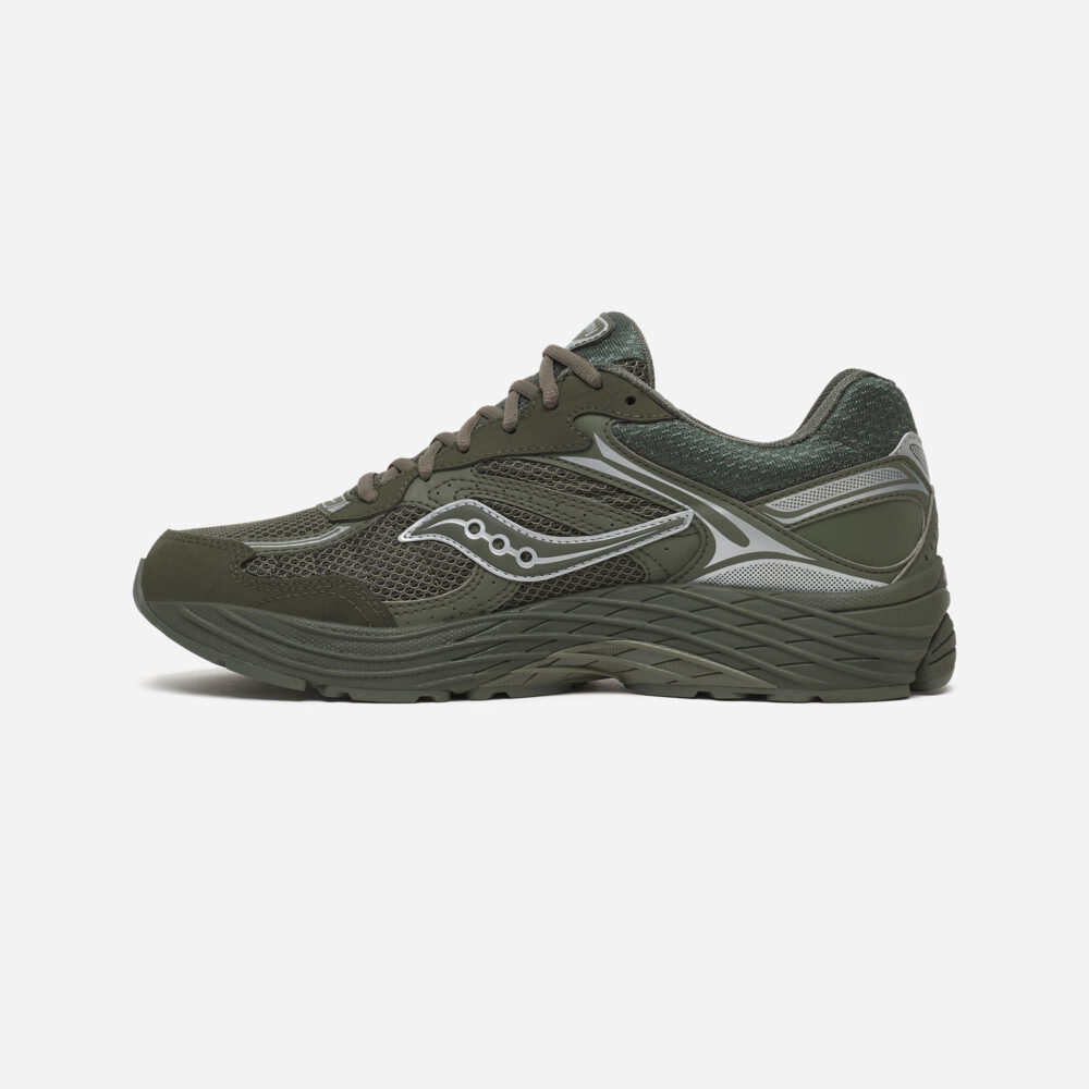 Saucony Progrid Omni 9 GTX Trainer - Fatigue/Silver