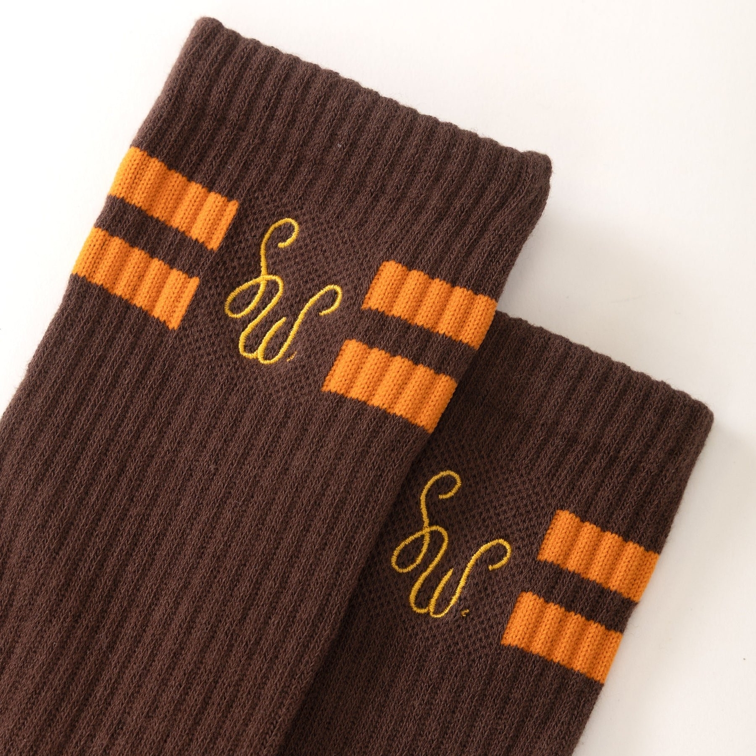 Service Works Monogram Sock - Brown