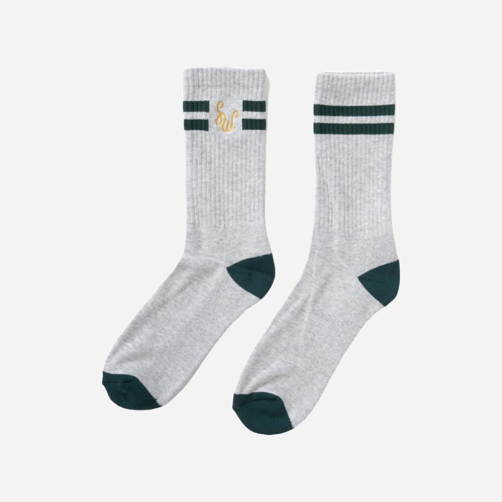 Service Works Monogram Sock - Heather Service Works Monogram Sock - Heather