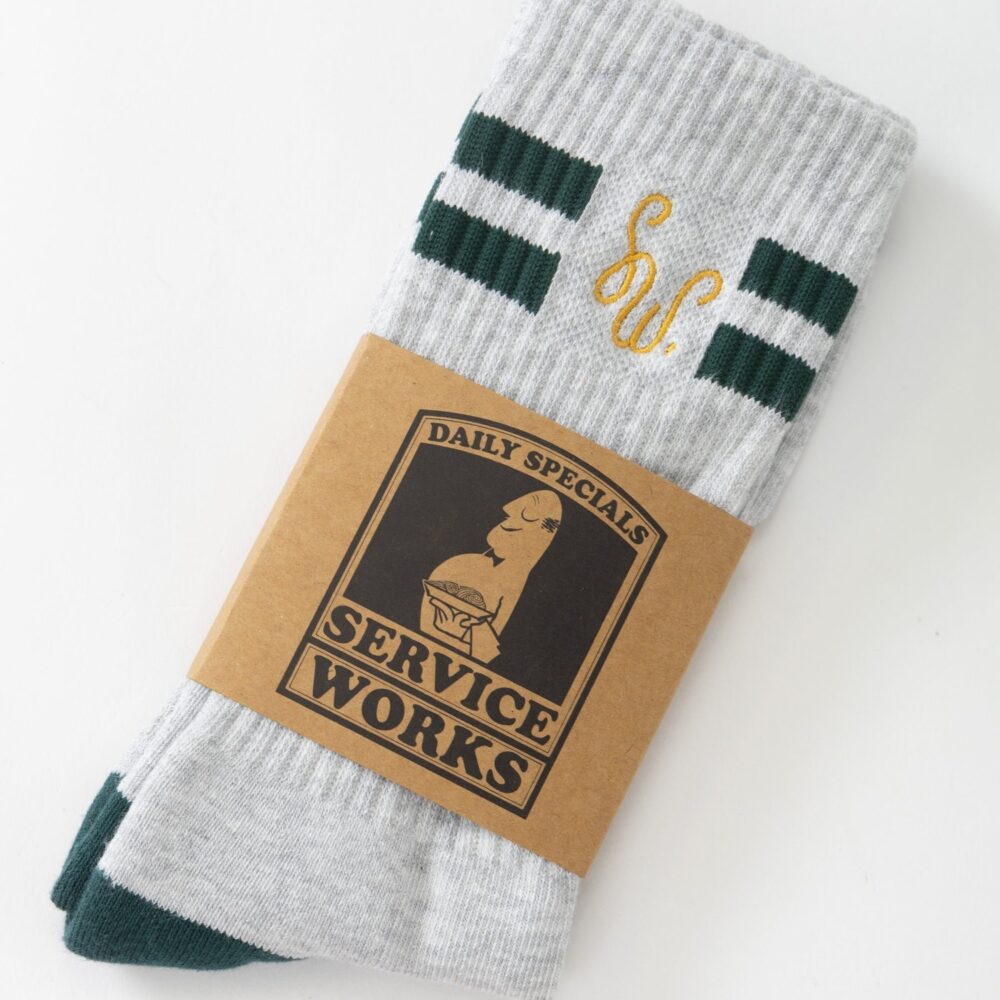 Service Works Monogram Sock - Heather