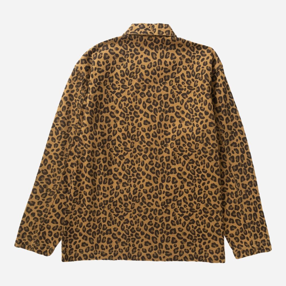 Service Works Patterned Easy Chef Shirt - Brown Leopard Service Works Patterned Easy Chef Shirt - Brown Leopard