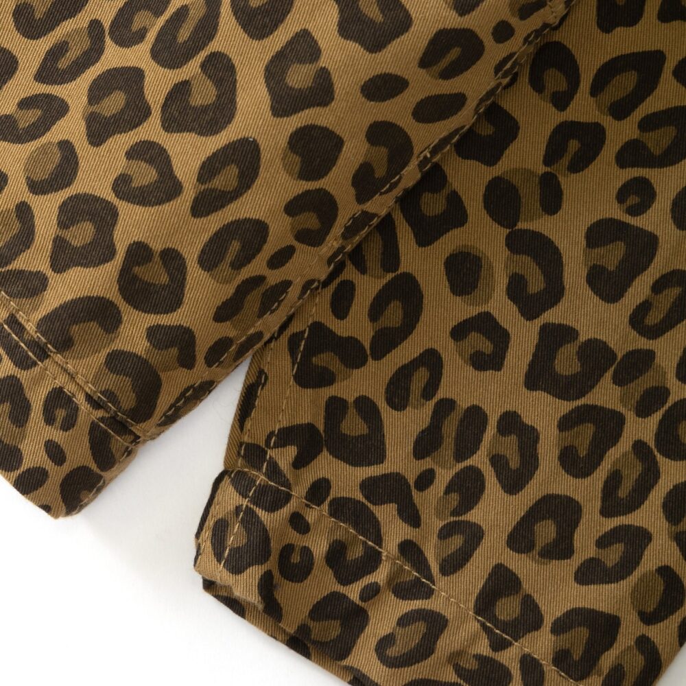 Service Works Patterned Easy Chef Shirt - Brown Leopard Service Works Patterned Easy Chef Shirt - Brown Leopard