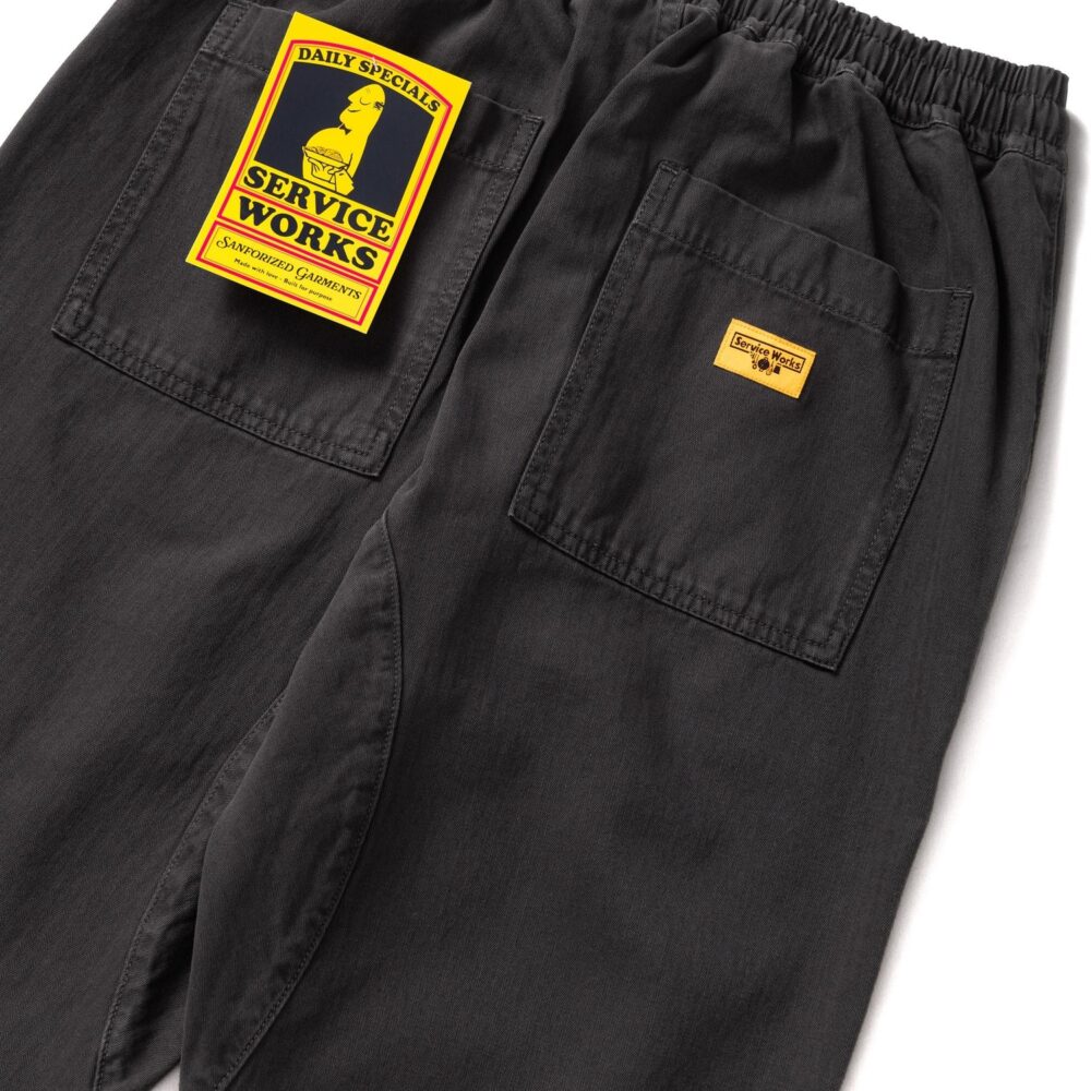 Service Works Pigment HBT Chef Pant - Black