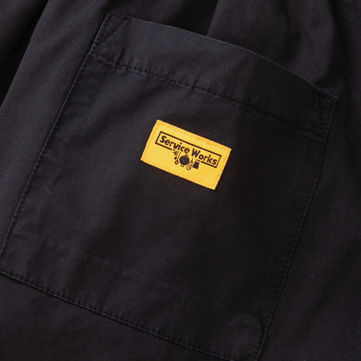 Service Works Tech Twill Easy Chef Pant - Black