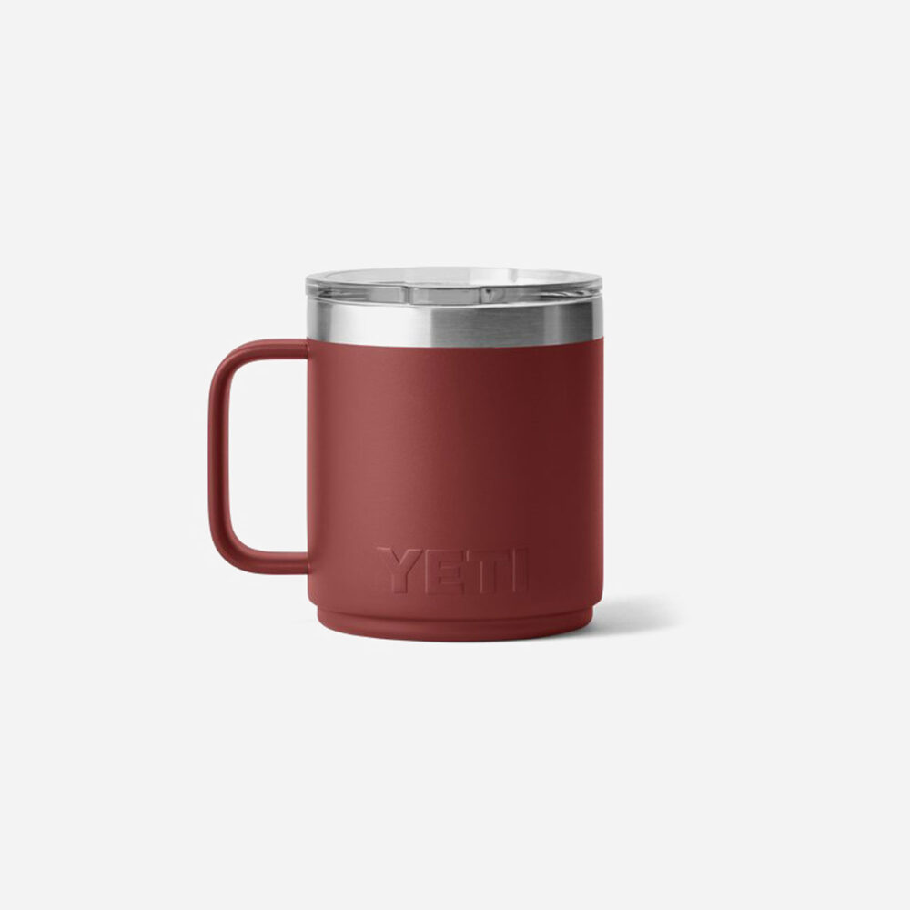 YETI Rambler 10 Oz Mug With DuraSip™ Ceramic Lining - Stag Red YETI Rambler 10 Oz Mug With DuraSip™ Ceramic Lining - Stag Red