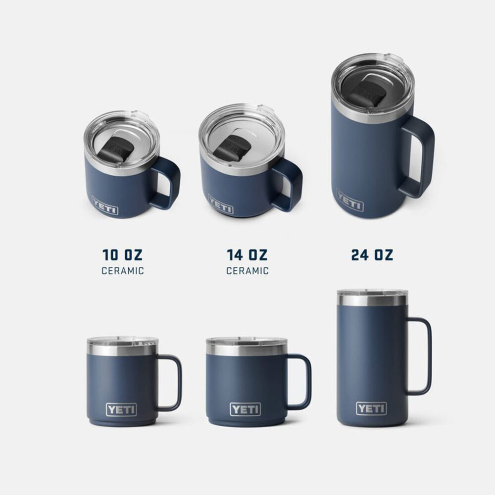 YETI Rambler 10 Oz Mug With DuraSip™ Ceramic Lining - Stag Red