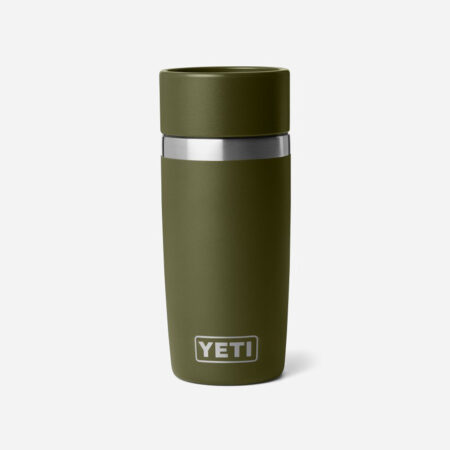 YETI Rambler 12 Oz Travel Bottle - Olive/King Crab Orange