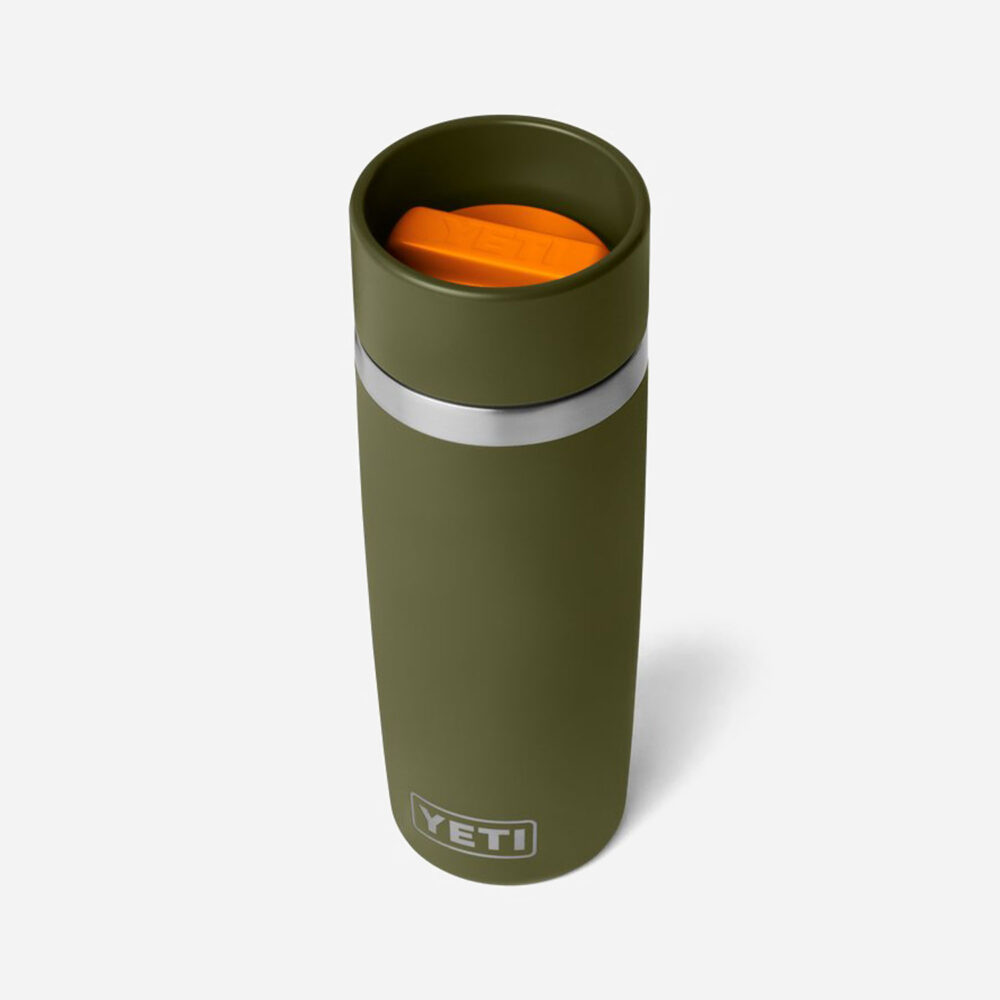 YETI Rambler 16 Oz Travel Bottle - Olive/King Crab Orange YETI Rambler 16 Oz Travel Bottle - Olive/King Crab Orange