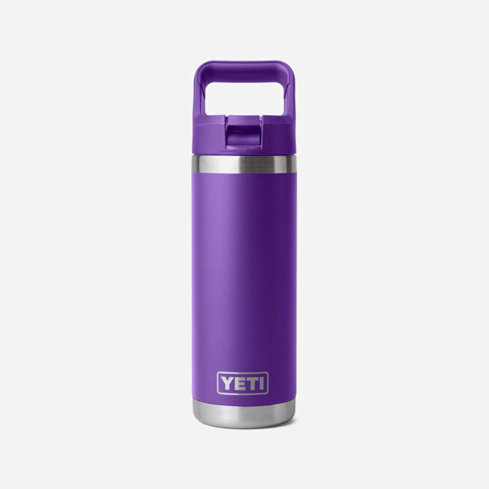 YETI Rambler 18 Oz Colour Straw Bottle - Pace Purple