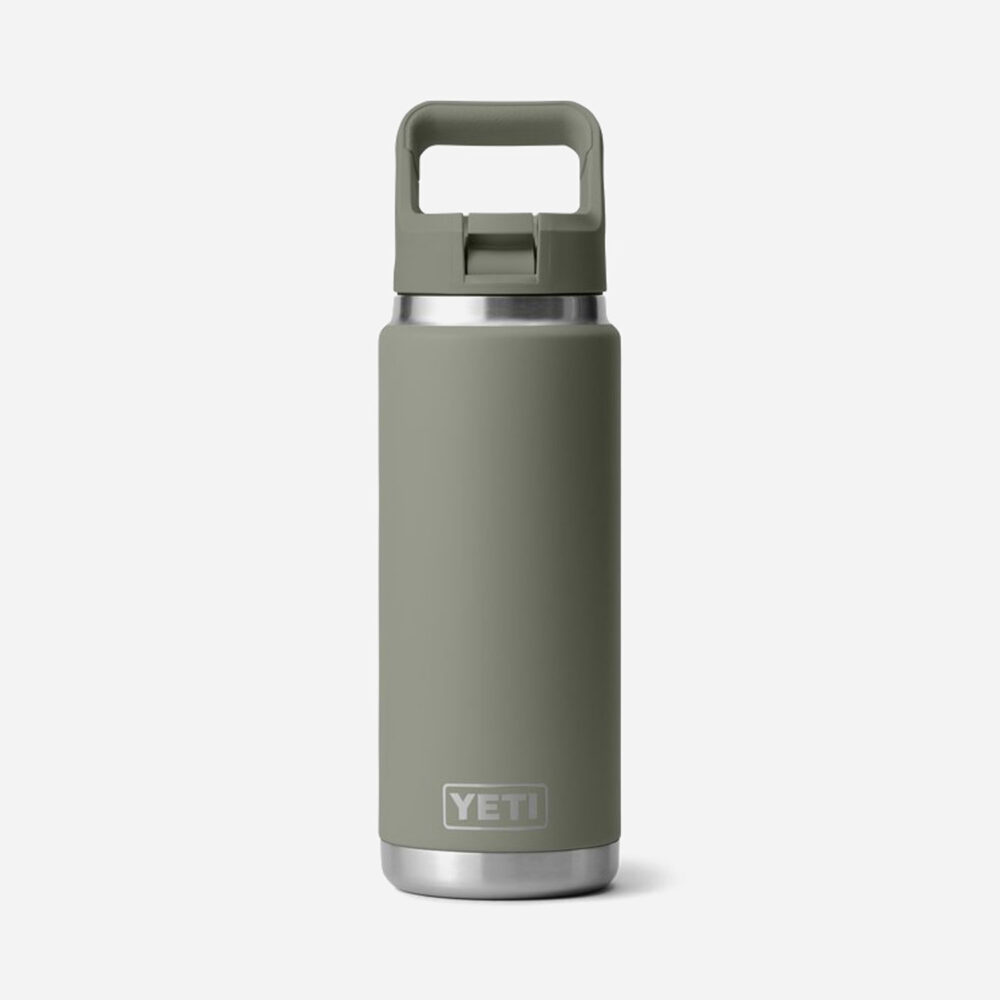 YETI Rambler 26 Oz Colour Straw Bottle - Pampa Green