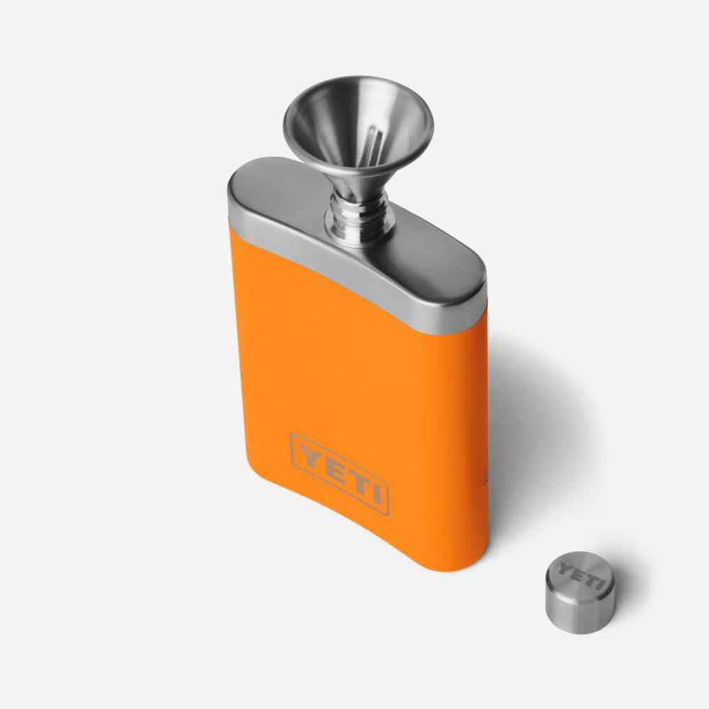 YETI Rambler Flask - Upland Bird/King Crab Orange