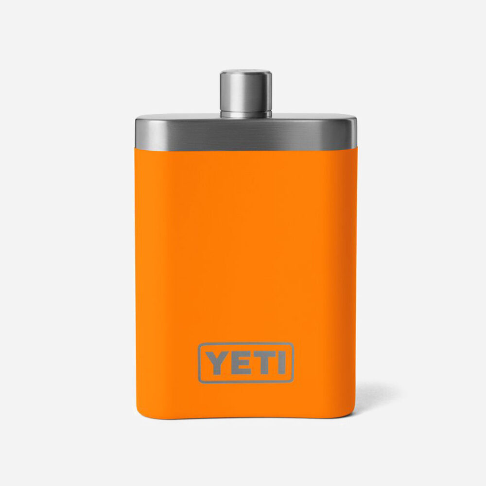 YETI Rambler Flask - Upland Bird/King Crab Orange