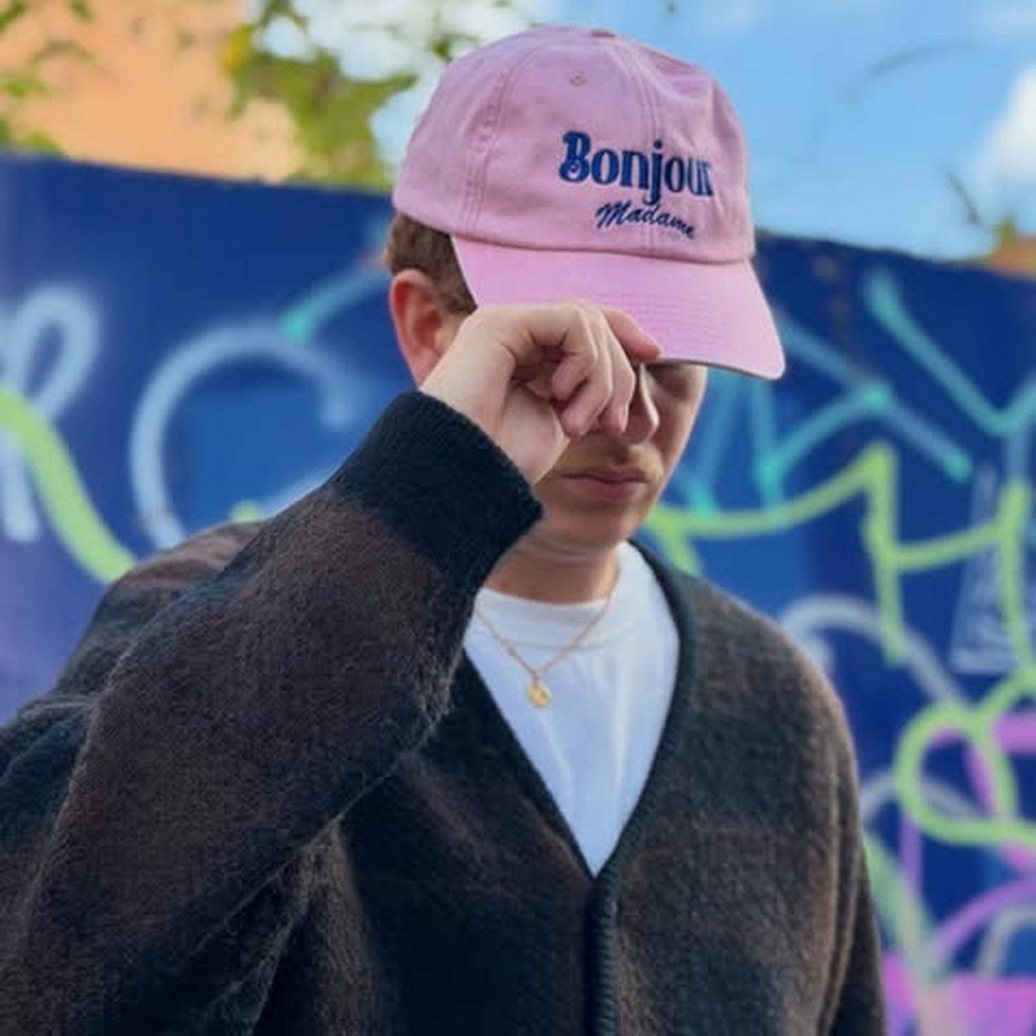 B4Basics Bonjour Madame Cap - Washed Pink