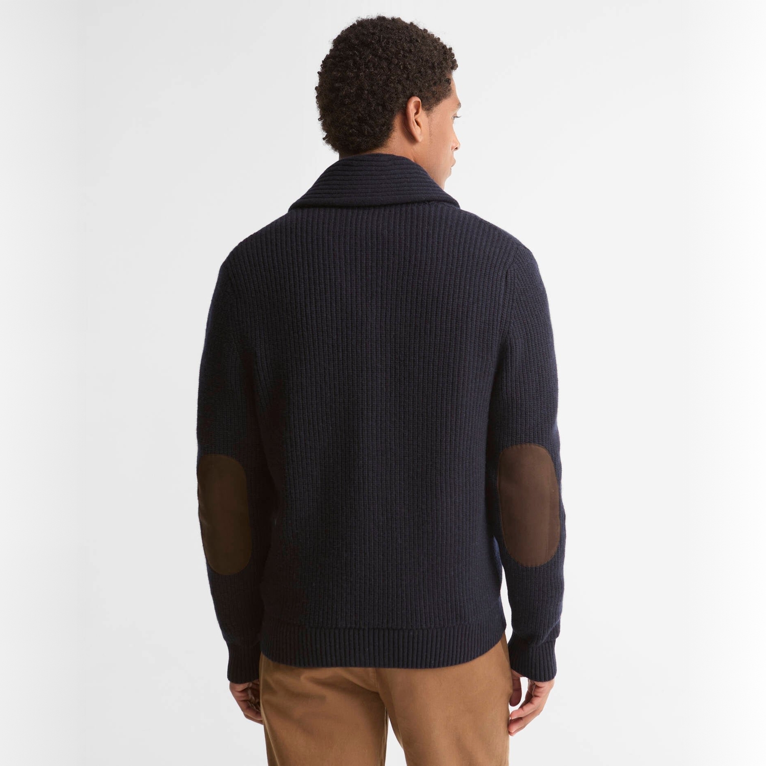 Barbour Hartland Knitted Shawl Neck Cardigan - Navy