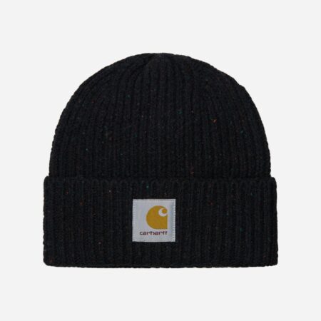 Carhartt WIP Anglistic Beanie - Speckled Black Carhartt WIP Anglistic Beanie - Speckled Black