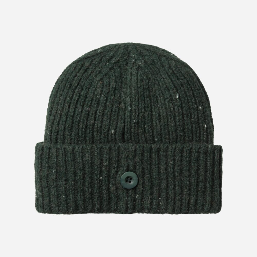 Carhartt WIP Anglistic Beanie - Speckled Dark Scarab