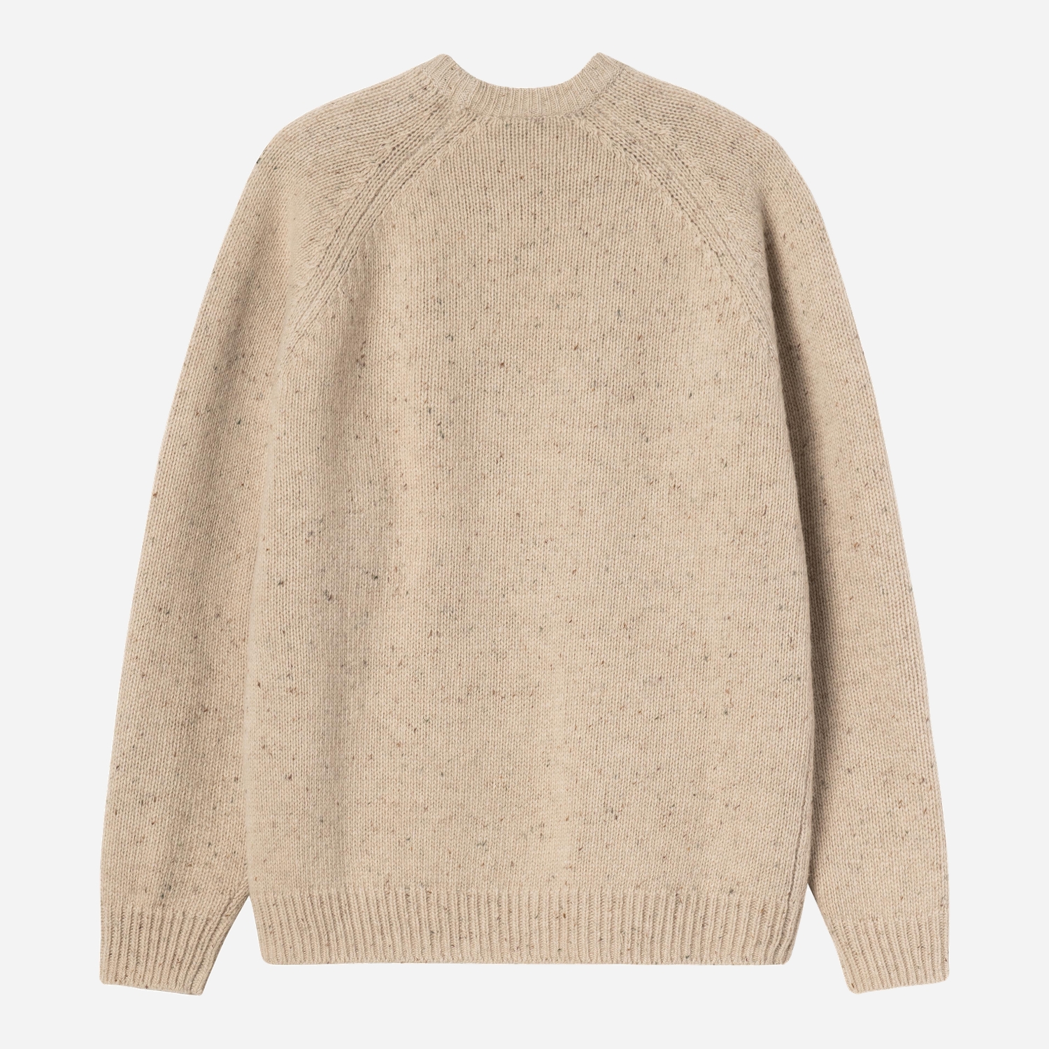 Carhartt WIP Anglistic Knitted Sweater - Speckled Fleur de Sel