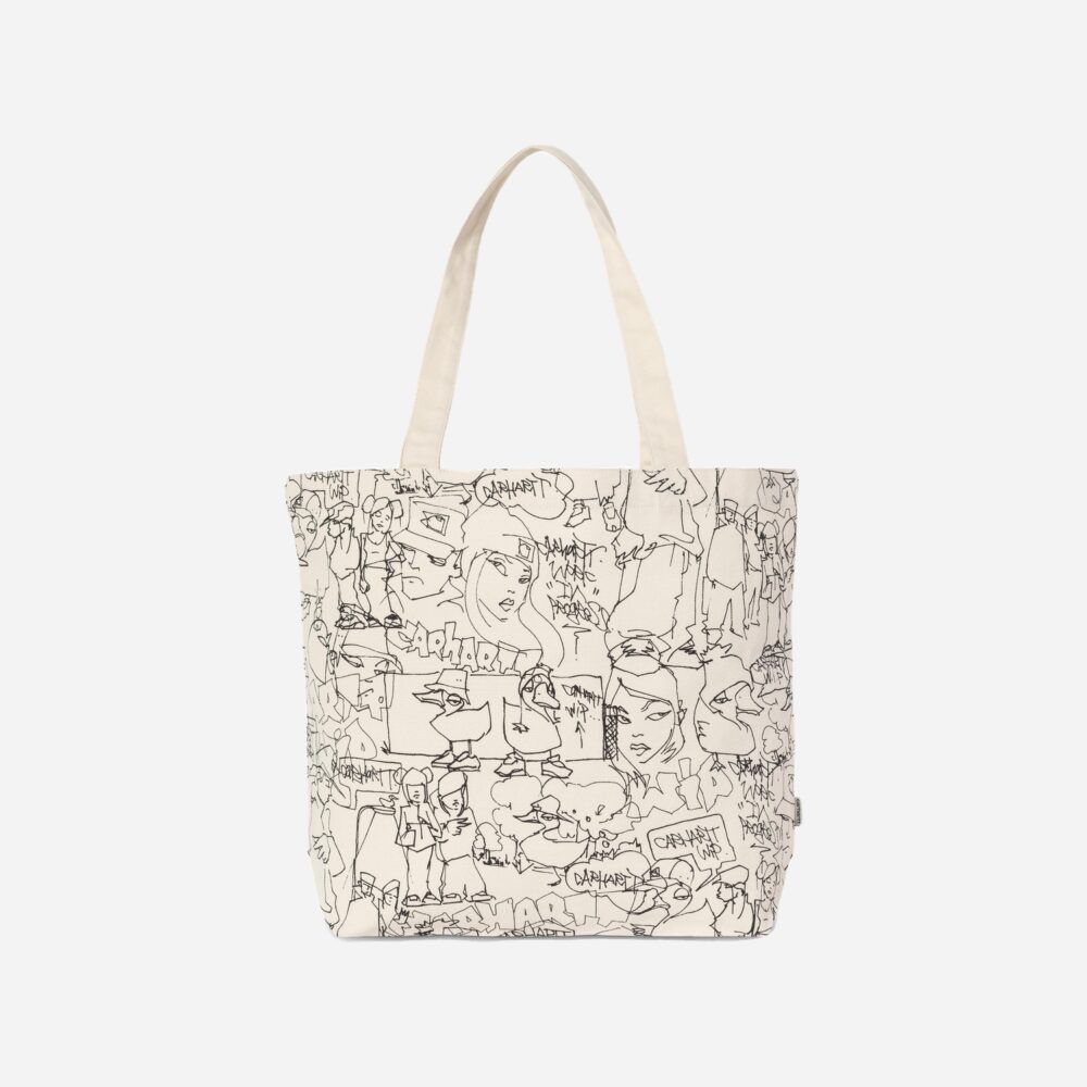 Carhartt WIP Blinkerfluid Tote - Blinkerfluid Print/Natural Carhartt WIP Blinkerfluid Tote - Blinkerfluid Print/Natural