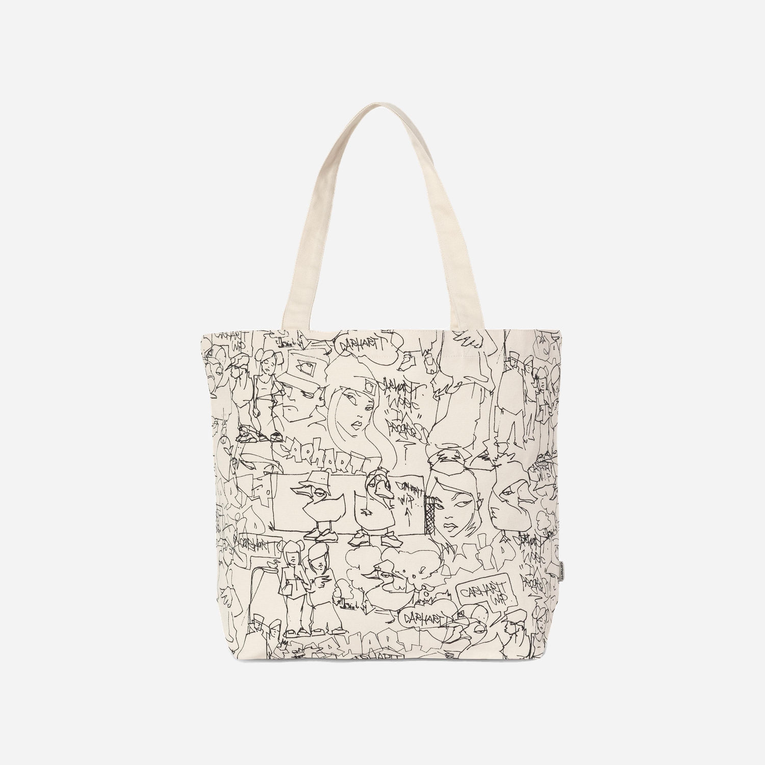 Carhartt WIP Blinkerfluid Tote - Blinkerfluid Print/Natural