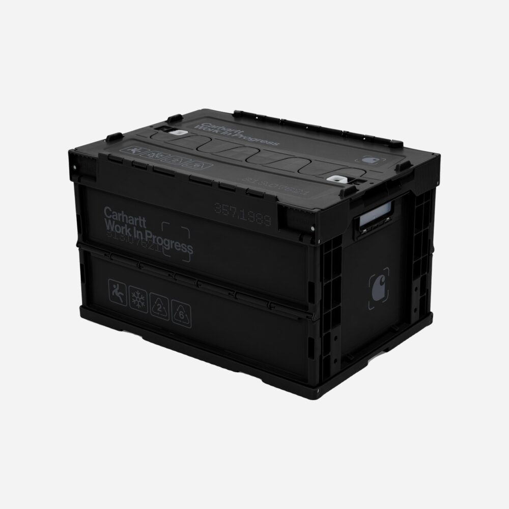 Carhartt WIP Boxed Foldable Container - Black/Grey Carhartt WIP Boxed Foldable Container - Black/Grey