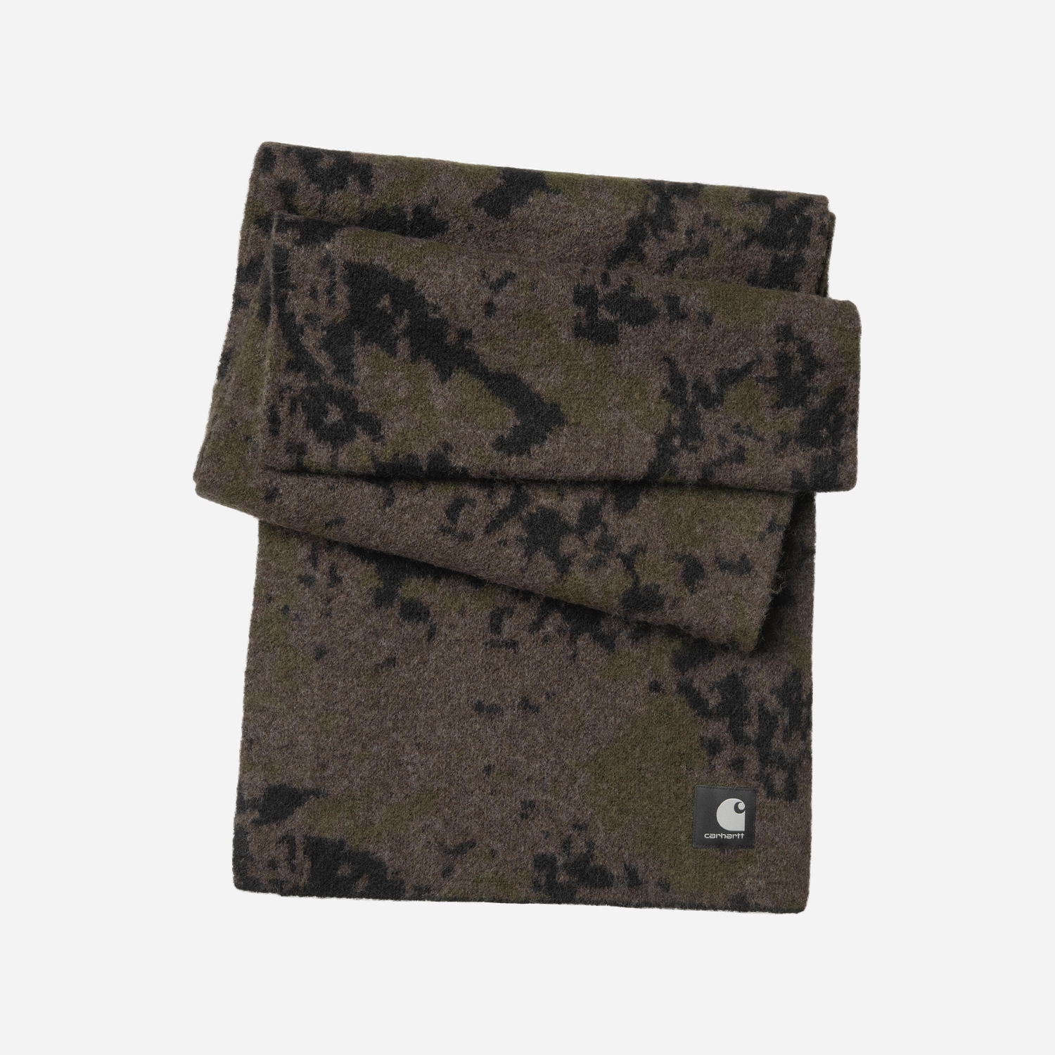 Carhartt WIP Camo Disperse Scarf - Camo Disperse Jacquard/Black